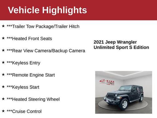2021 Jeep Wrangler Unlimited Sport