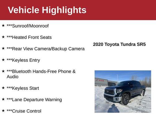 2020 Toyota Tundra SR5
