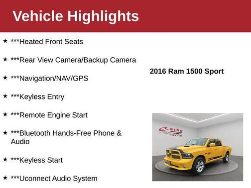 2016 RAM 1500 Sport