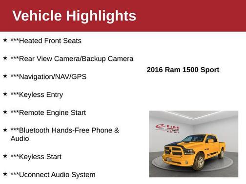 2016 RAM 1500 Sport