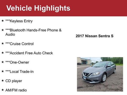 2017 Nissan Sentra S