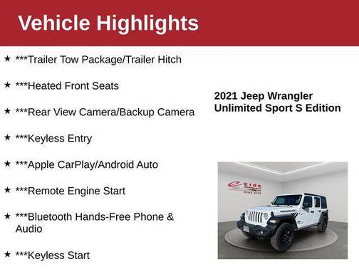 2021 Jeep Wrangler Unlimited Sport