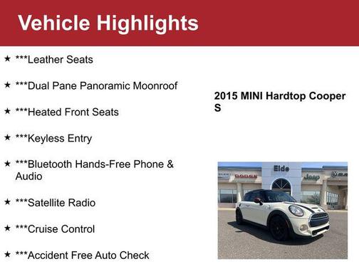 2015 MINI Hardtop Cooper S