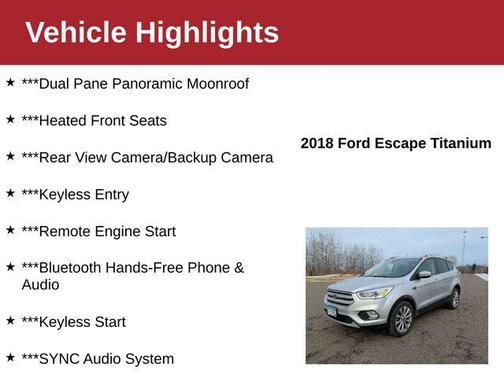 2018 Ford Escape Titanium