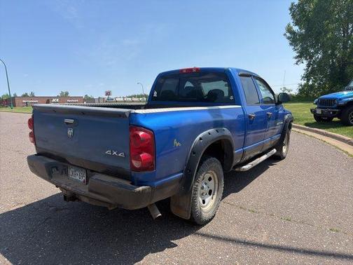 Blue 2007 Dodge Ram 1500 Sport Quad Cab