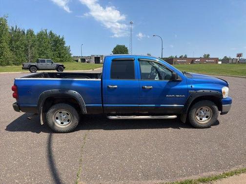 Blue 2007 Dodge Ram 1500 Sport Quad Cab