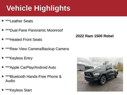 2022 RAM 1500 Rebel