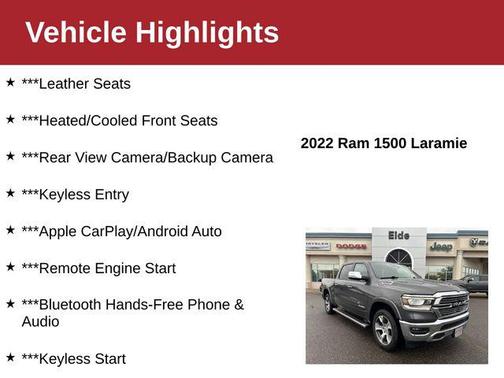 2022 RAM 1500 Laramie