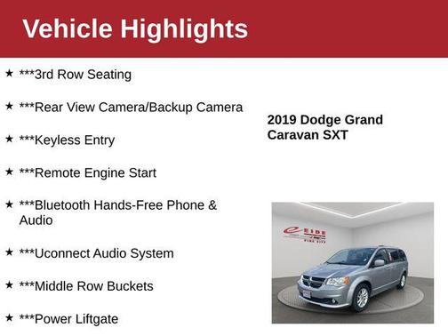 Billet Clearcoat 2019 Dodge Grand Caravan SXT