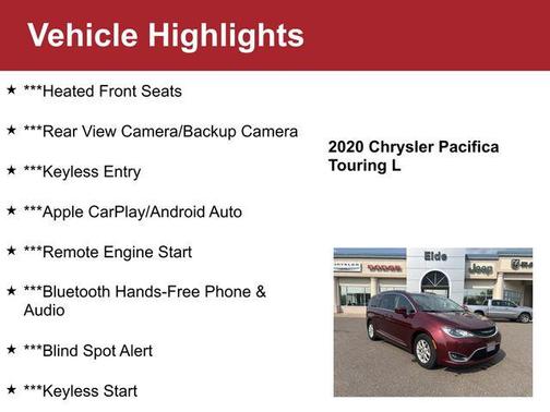 2020 Chrysler Pacifica Touring L