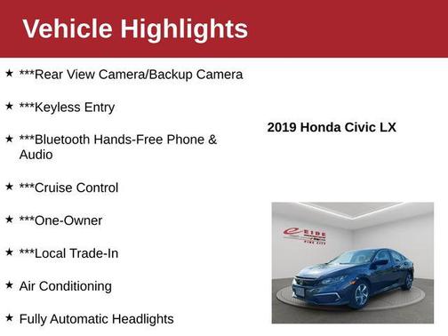 2019 Honda Civic LX