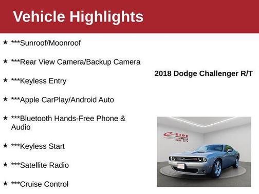 2018 Dodge Challenger R/T