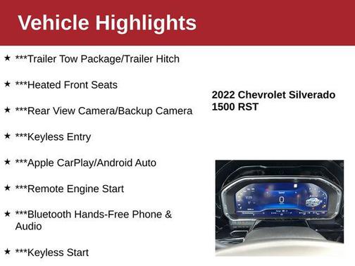 2022 Chevrolet Silverado 1500 RST