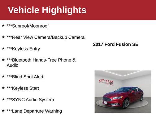 2017 Ford Fusion SE