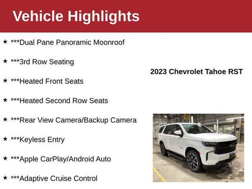2023 Chevrolet Tahoe 4WD RST