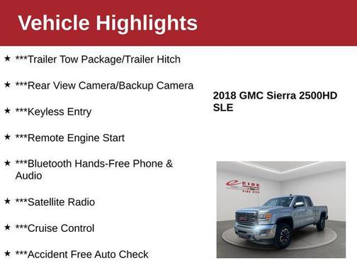 2018 GMC Sierra 2500 SLE