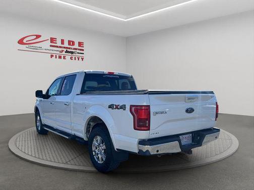 White Platinum Clearcoat Metallic 2016 Ford F-150 Lariat