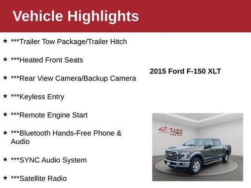 2015 Ford F-150 XLT