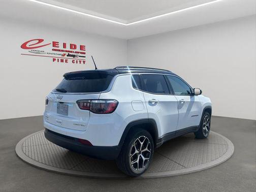 Bright White Clearcoat 2025 Jeep Compass Limited