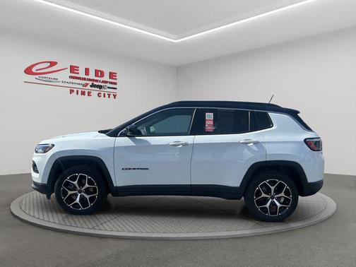 Bright White Clearcoat 2025 Jeep Compass Limited