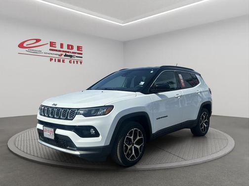 Bright White Clearcoat 2025 Jeep Compass Limited