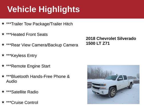 2018 Chevrolet Silverado 1500 2LT