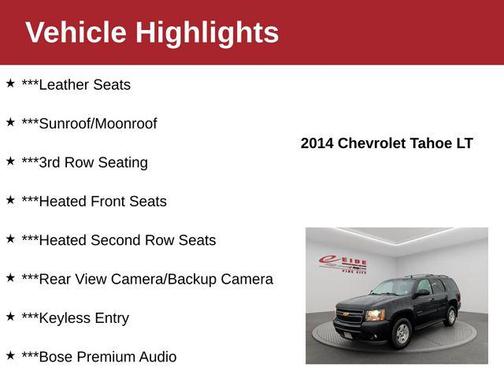 2014 Chevrolet Tahoe LT