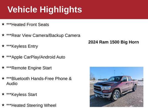 2024 RAM 1500 Big Horn/Lone Star