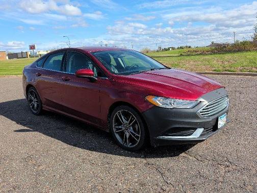 Ruby Red Metallic Tinted Clearcoat 2017 Ford Fusion S