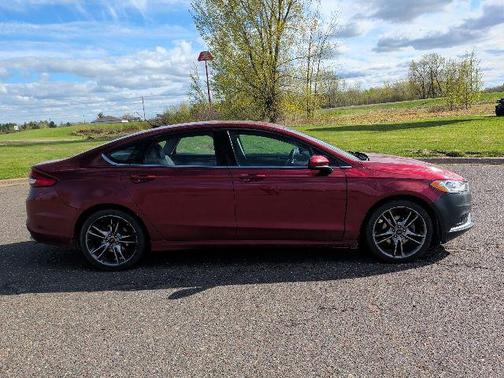 Ruby Red Metallic Tinted Clearcoat 2017 Ford Fusion S