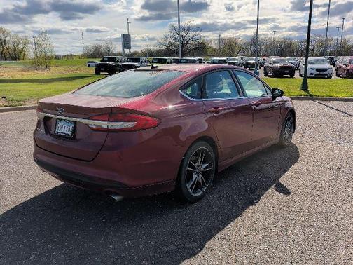 Ruby Red Metallic Tinted Clearcoat 2017 Ford Fusion S