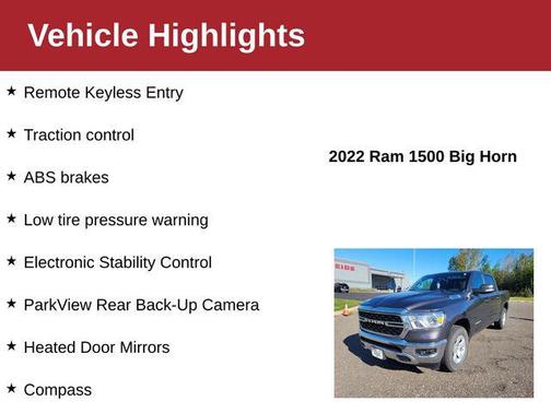 2022 RAM 1500 Big Horn/Lone Star