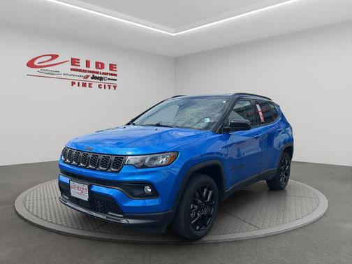 Hydro Blue Pearlcoat 2024 Jeep Compass Latitude
