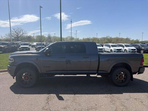 Granite Crystal Metallic Clearcoat 2020 RAM 3500 Laramie Mega Cab 4x4 6'4' Box