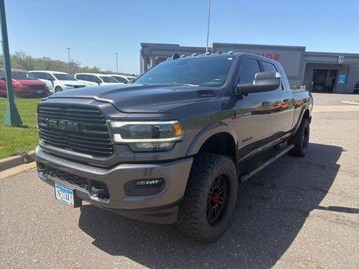 Granite Crystal Metallic Clearcoat 2020 RAM 3500 Laramie Mega Cab 4x4 6'4' Box