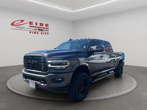 Granite Crystal Metallic Clearcoat 2020 RAM 3500 Laramie Mega Cab 4x4 6'4' Box