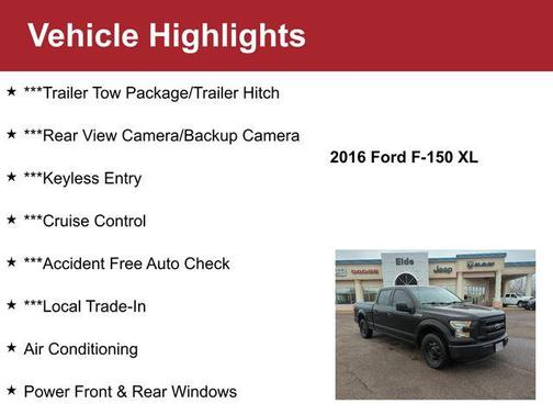 2016 Ford F-150 XL