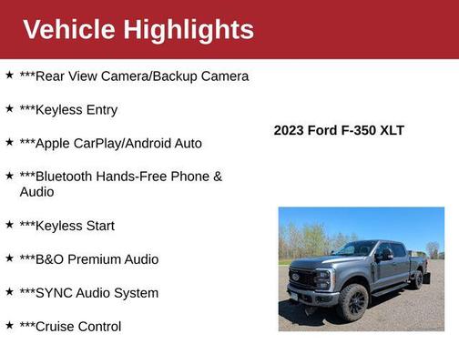 Carbonized Gray Metallic 2023 Ford F-350 XLT