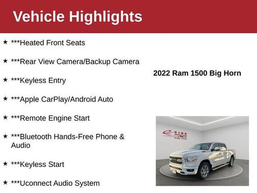 2022 RAM 1500 Big Horn/Lone Star
