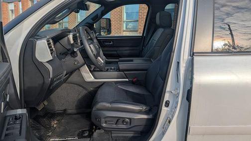 White 2025 Toyota Sequoia Platinum