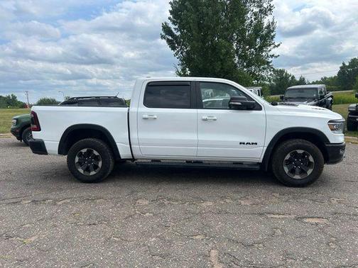 Bright White Clearcoat 2019 RAM 1500 Rebel