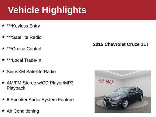 2015 Chevrolet Cruze 1LT