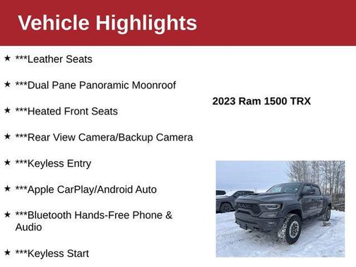 2023 RAM 1500 TRX