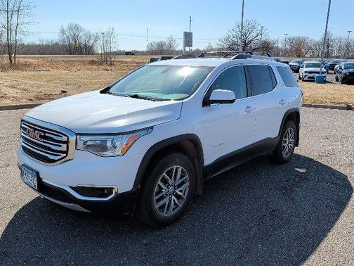 Summit White 2019 GMC Acadia SLE-2