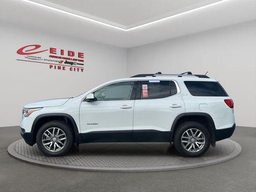 Summit White 2019 GMC Acadia SLE-2
