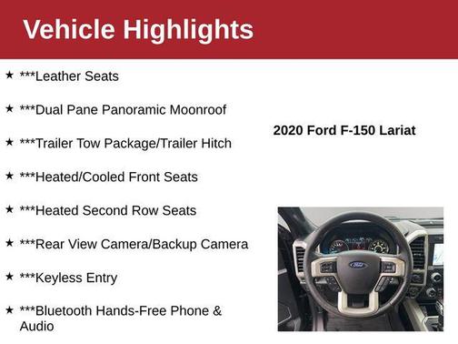 2020 Ford F-150 Lariat