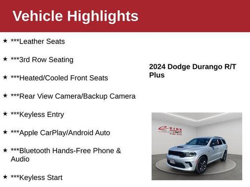 Triple Nickel 2024 Dodge Durango R/T Plus