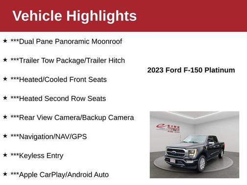 2023 Ford F-150 Platinum