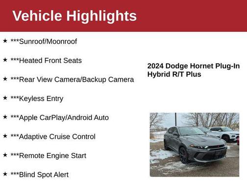 2024 Dodge Hornet R/T Plus EAWD