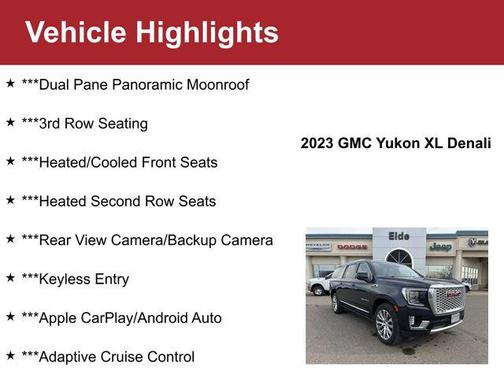 2023 GMC Yukon XL Denali